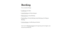 Desktop Screenshot of bording.no